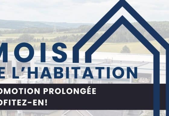 Titre de la page avec le logo du mois de l'habitation prolongée.